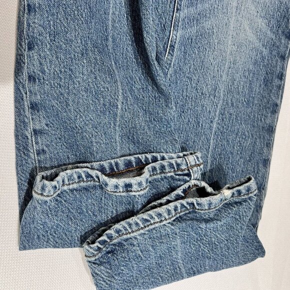 Reformation Jeans High Rise Straight Leg Womens Size 25 Wash Malta Distressed - Picture 9 of 14